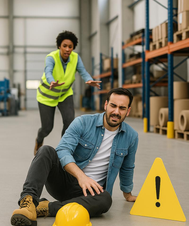 akc-advies - ongeval op de werkvloer